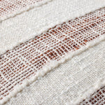 Loloi PLL0134 Rust / Ivory Pillow White Cliff Studio Throw Pillows