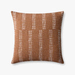 Loloi NOT NAMED Rust / Ivory Pillow White Cliff Studio Throw Pillows