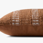 Loloi NOT NAMED Rust / Ivory Pillow White Cliff Studio Throw Pillows