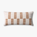 Loloi NOT NAMED Rust / Ivory Pillow White Cliff Studio Throw Pillows