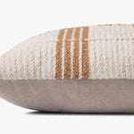 Loloi NOT NAMED Rust / Ivory Pillow White Cliff Studio Throw Pillows