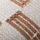 Loloi PLL0136 Rust / Ivory Pillow White Cliff Studio Throw Pillows