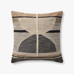 Loloi Pll0186 Black / Ivory Pillow White Cliff Studio Throw Pillows
