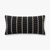 Loloi Pll0187 Black Pillow White Cliff Studio Throw Pillows