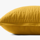 Loloi PLL0195 Yellow Pillow White Cliff Studio Throw Pillows
