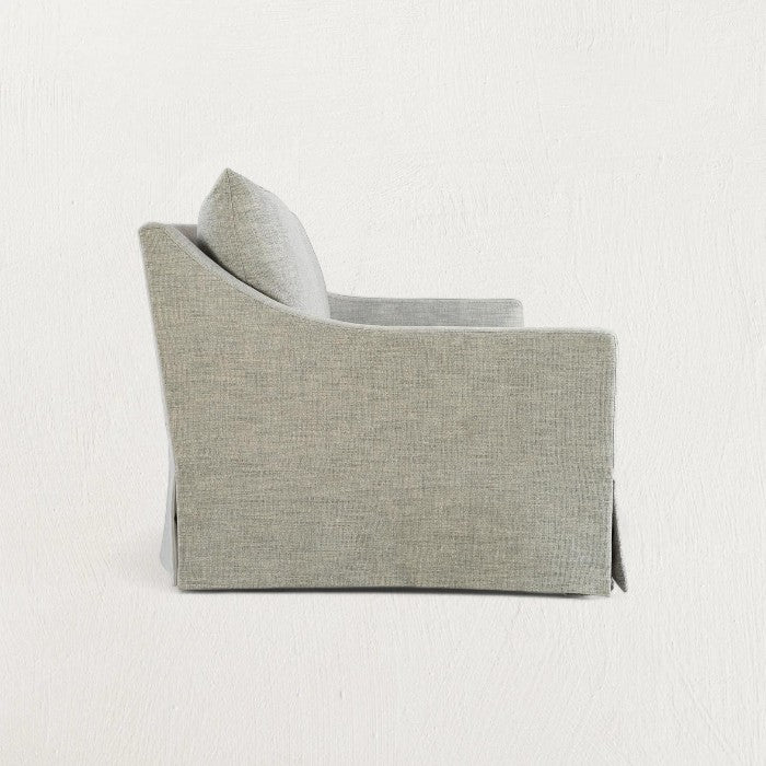 Grace Skirted Plush Sofa
