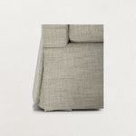 Grace Skirted Plush Sofa