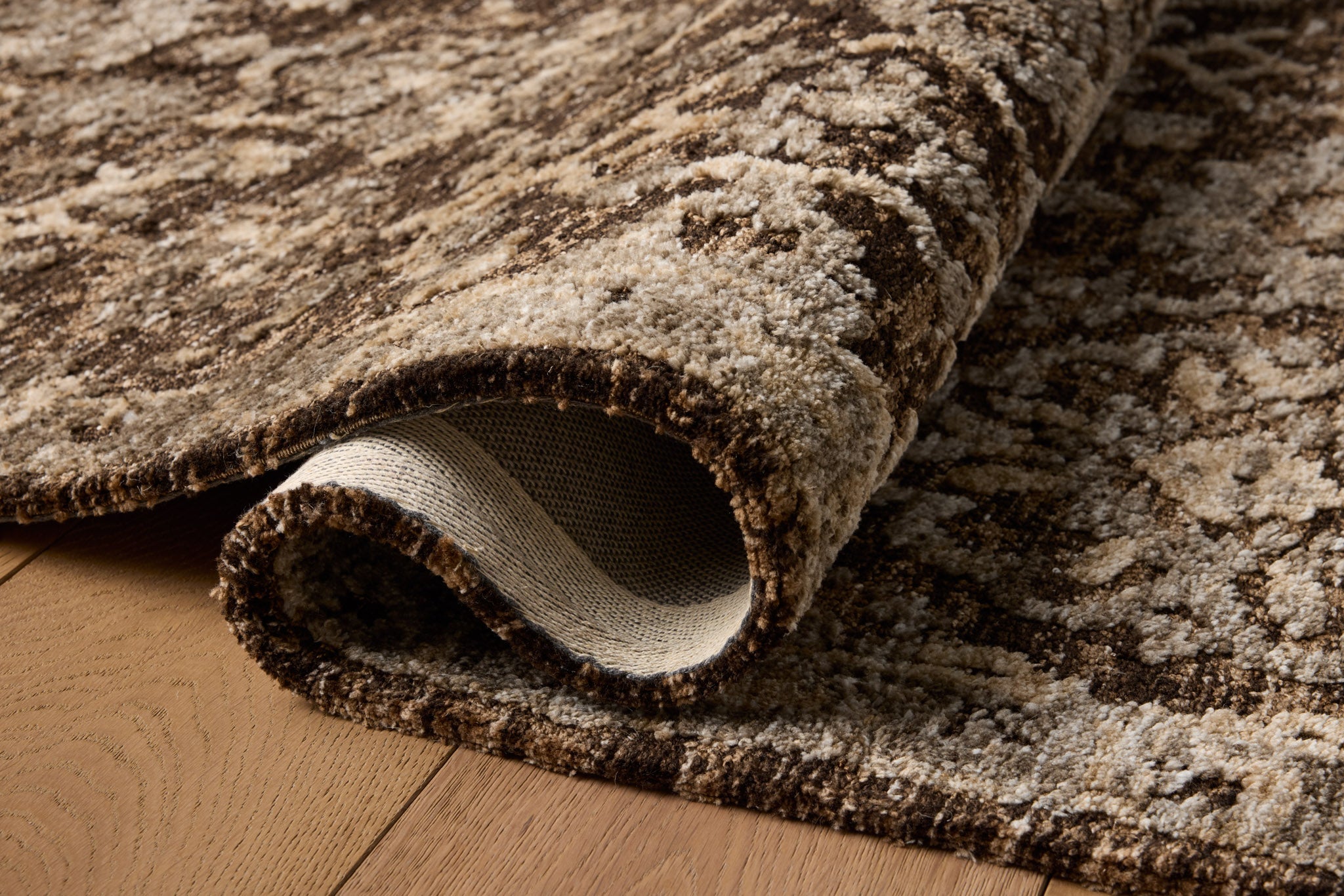Loloi II Percival Bark / Pebble Rug White Cliff Studio Area Rugs