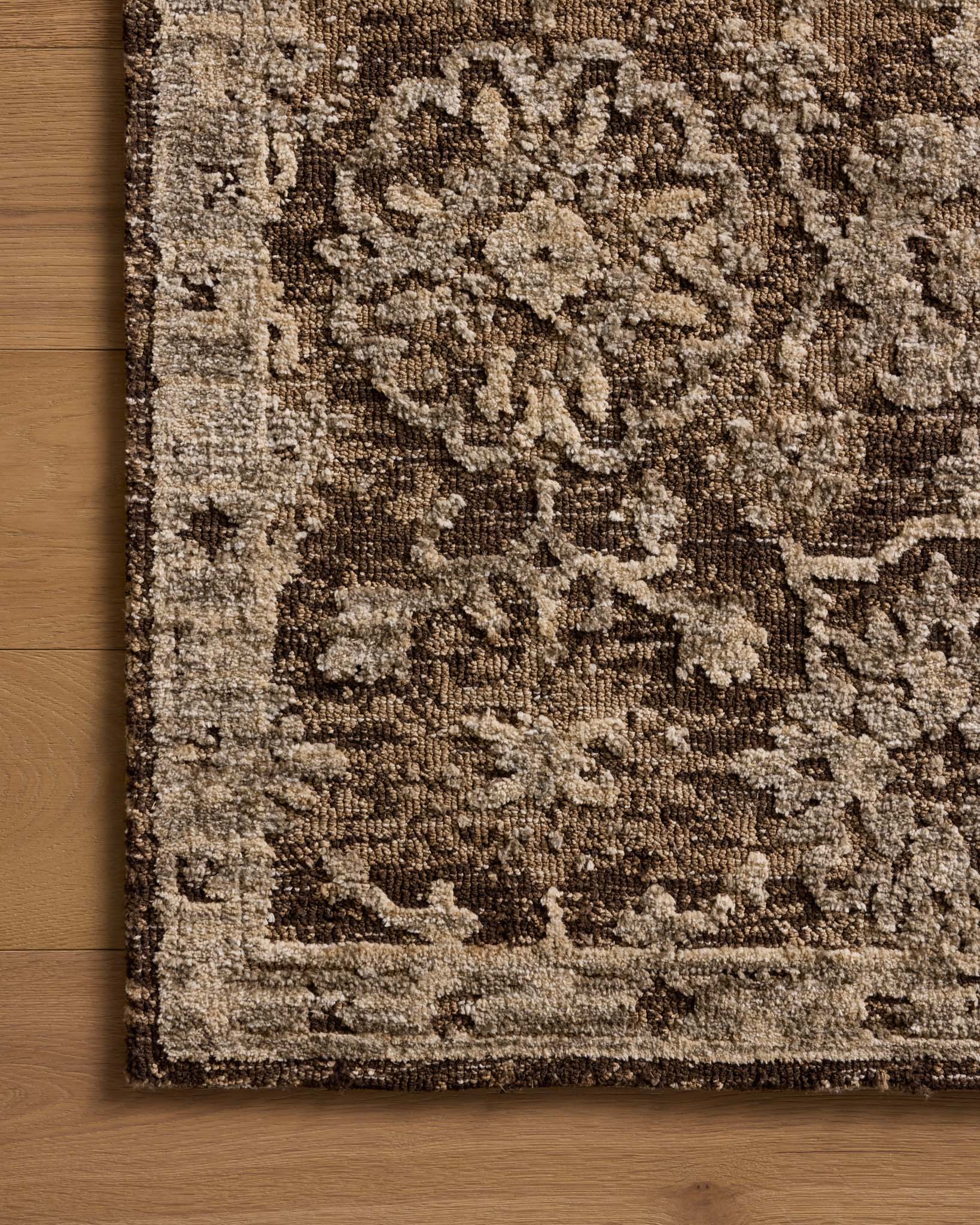 Loloi II Percival Bark / Pebble Rug White Cliff Studio Area Rugs
