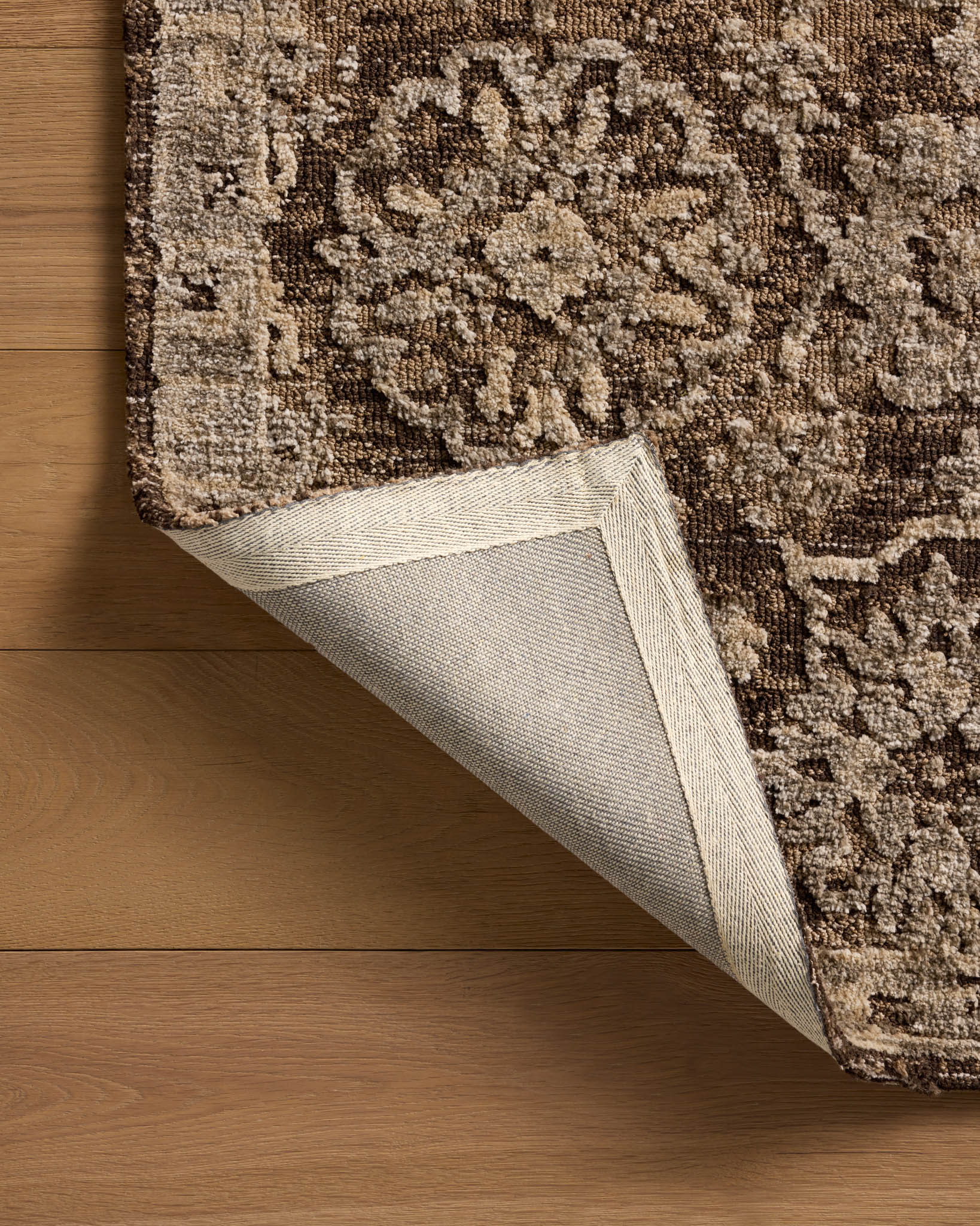 Loloi II Percival Bark / Pebble Rug White Cliff Studio Area Rugs