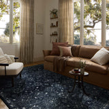 Loloi II Percival Navy / Ivory Rug White Cliff Studio Area Rugs