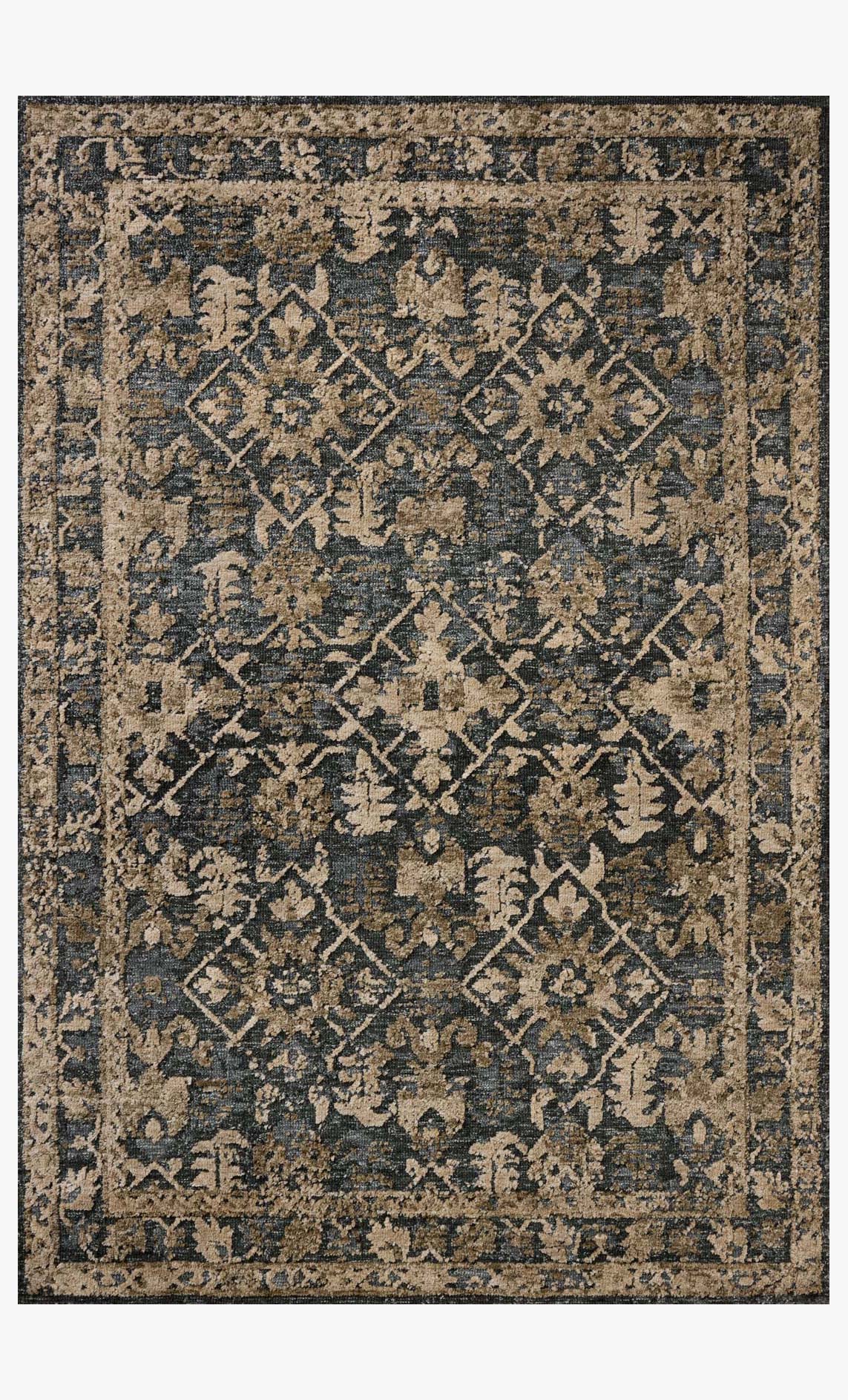 Loloi II Percival Denim /Granite Rug White Cliff Studio Area Rugs