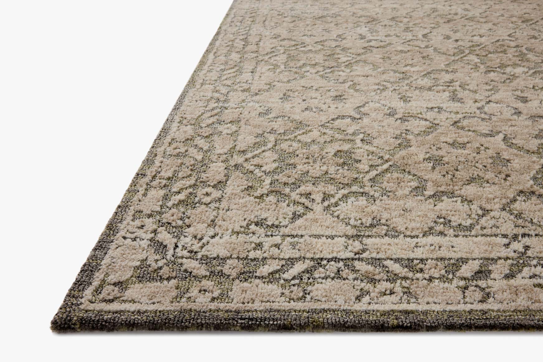 Loloi II Percival Sage / Stone Rug White Cliff Studio Area Rugs