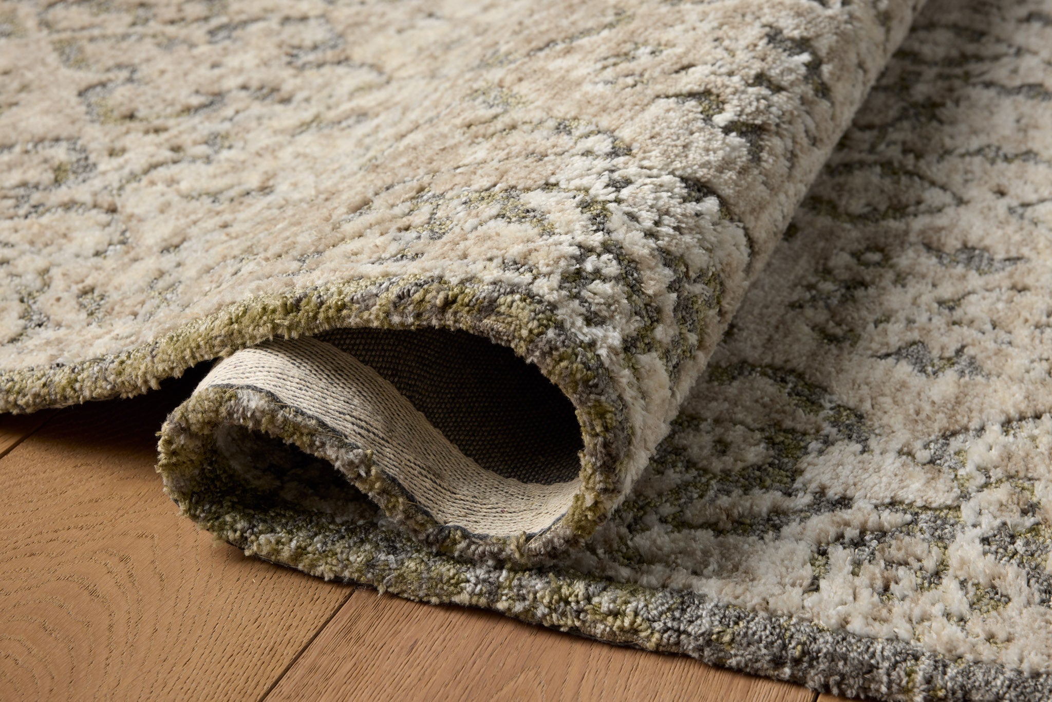 Loloi II Percival Sage / Stone Rug White Cliff Studio Area Rugs