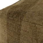 Leanne Ford x Loloi Rosemoor Brown Pouf - Image 2