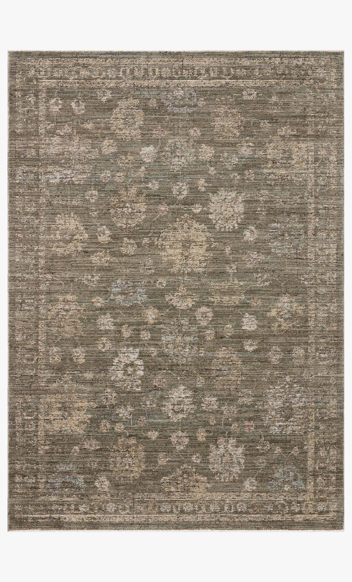 Loloi Priscilla Olive / Sand Rug White Cliff Studio Area Rugs