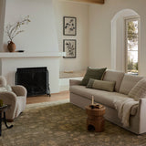 Loloi Priscilla Olive / Sand Rug White Cliff Studio Area Rugs