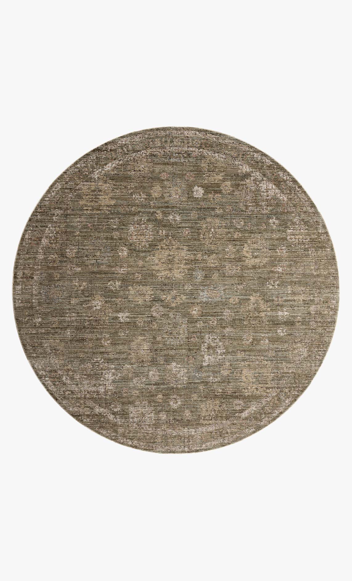 Loloi Priscilla Olive / Sand Rug White Cliff Studio Area Rugs