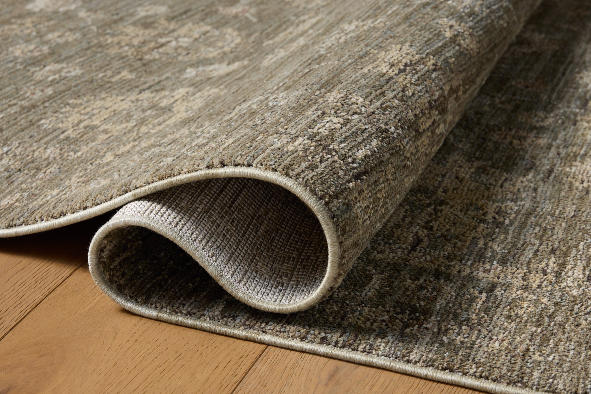 Loloi Priscilla Olive / Sand Rug White Cliff Studio Area Rugs