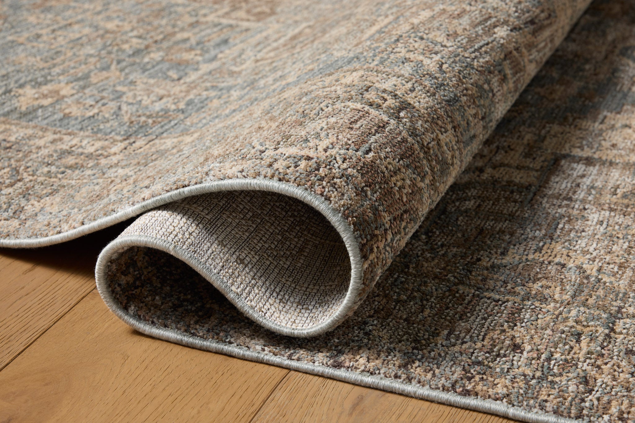 Loloi Priscilla Blue / Bark Rug White Cliff Studio Area Rugs