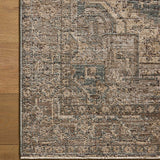 Loloi Priscilla Blue / Bark Rug White Cliff Studio Area Rugs