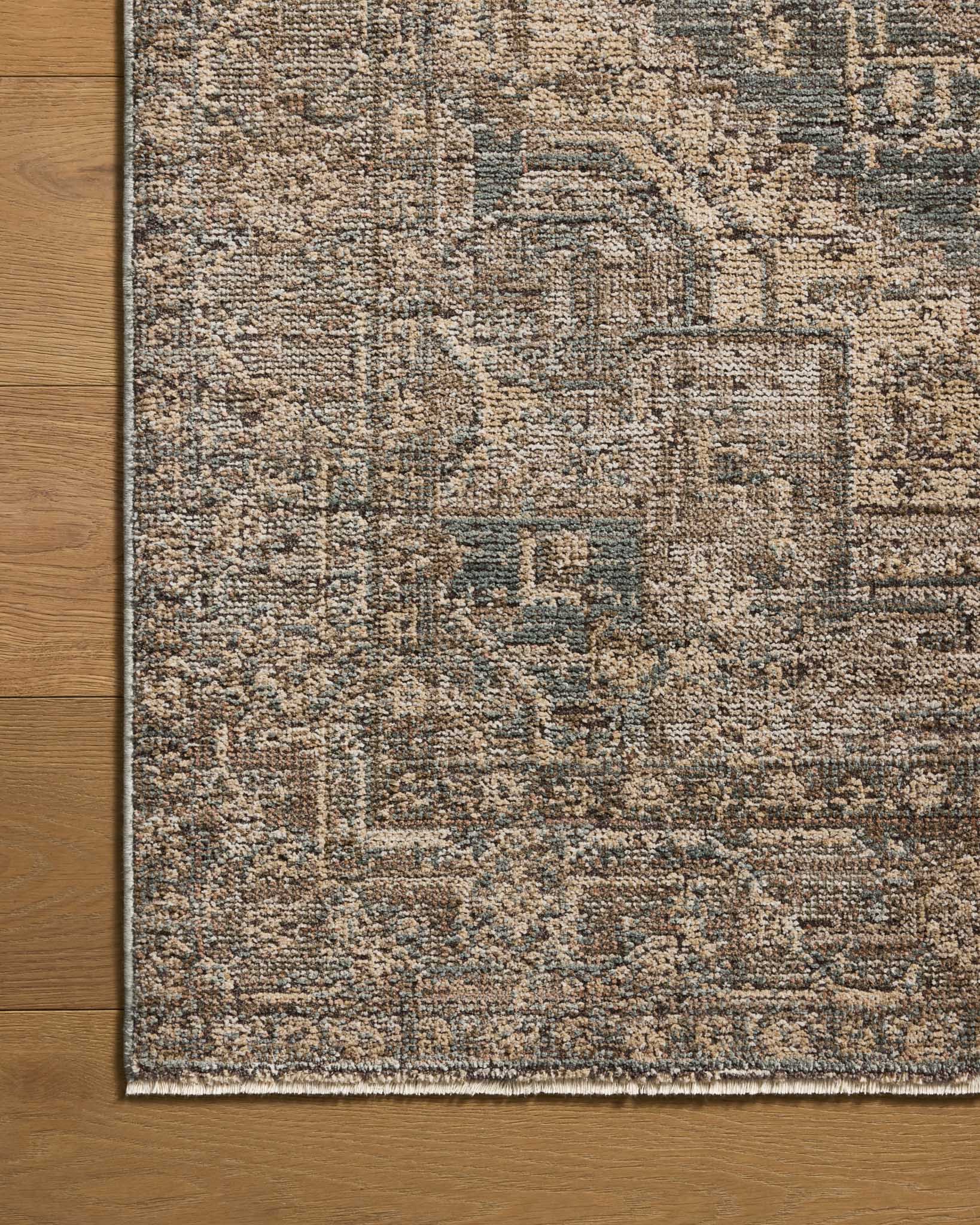 Loloi Priscilla Blue / Bark Rug White Cliff Studio Area Rugs