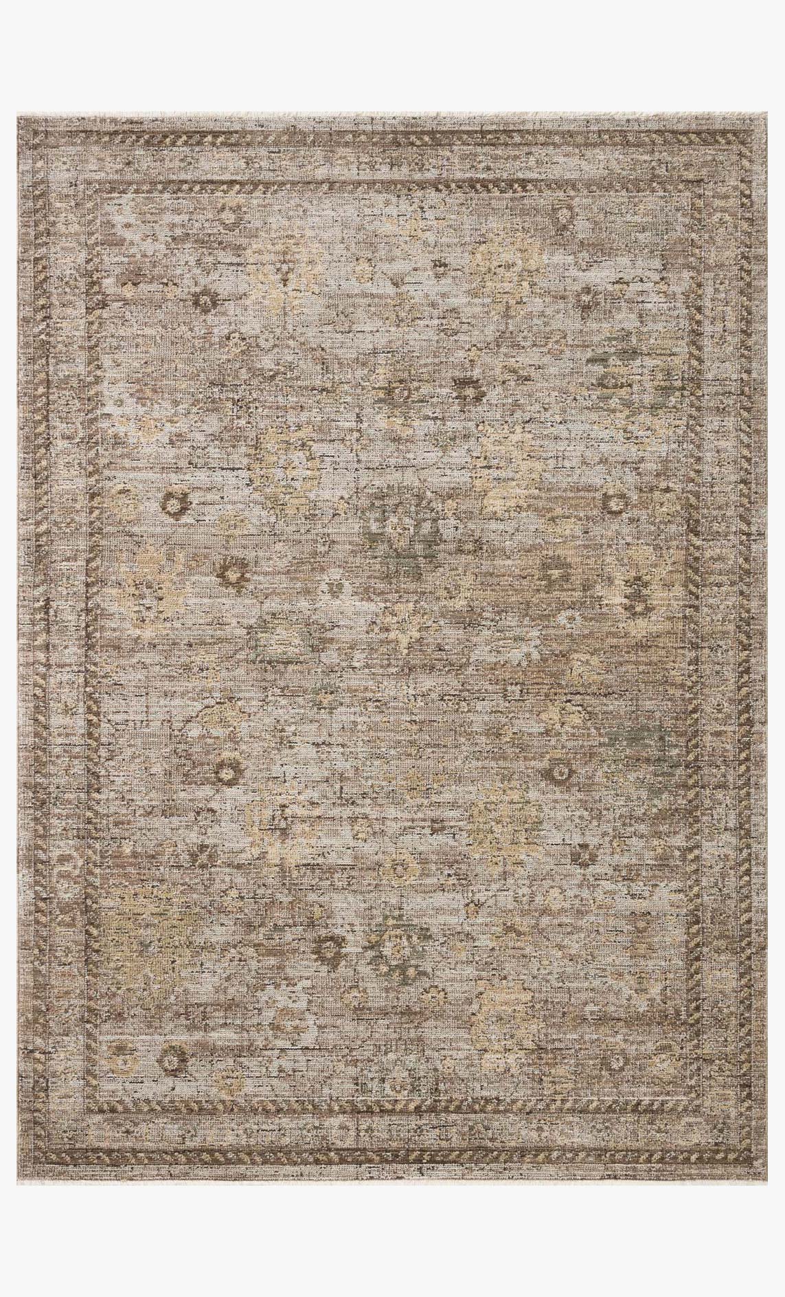Loloi Priscilla Sand / Earth Rug White Cliff Studio Area Rugs