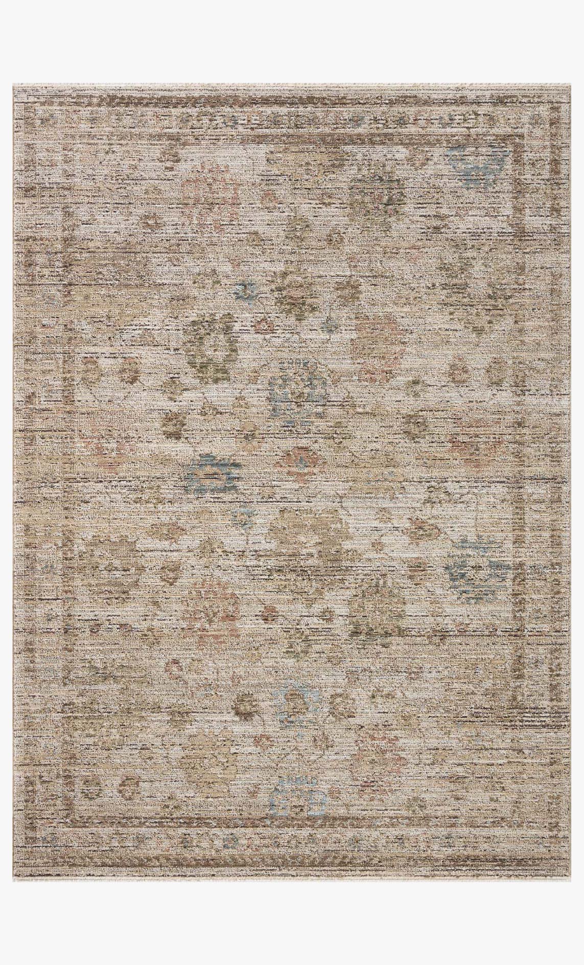 Loloi Priscilla Ivory / Multi Rug White Cliff Studio Area Rugs