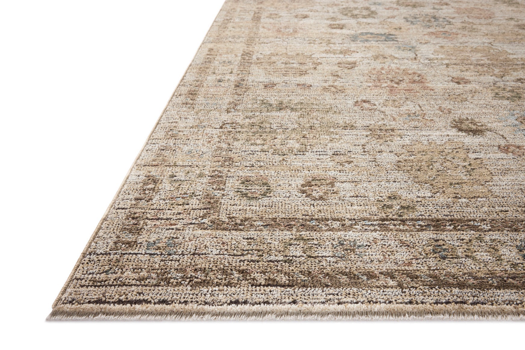 Loloi Priscilla Ivory / Multi Rug White Cliff Studio Area Rugs