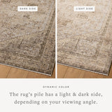 Loloi Priscilla Beige / Earth Rug White Cliff Studio Area Rugs