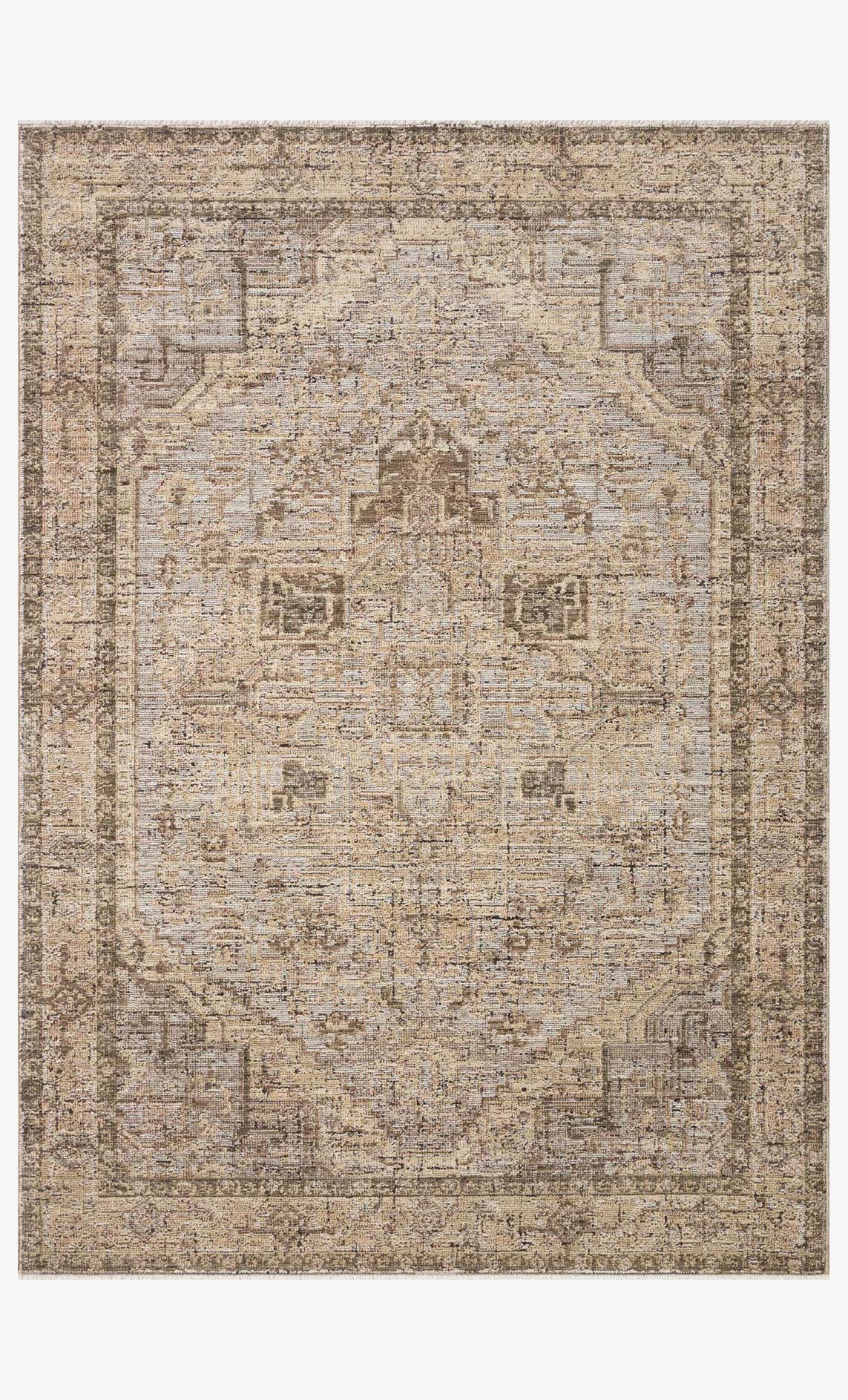 Loloi Priscilla Beige / Earth Rug White Cliff Studio Area Rugs