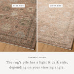 Loloi Priscilla Blush / Multi Rug White Cliff Studio Area Rugs