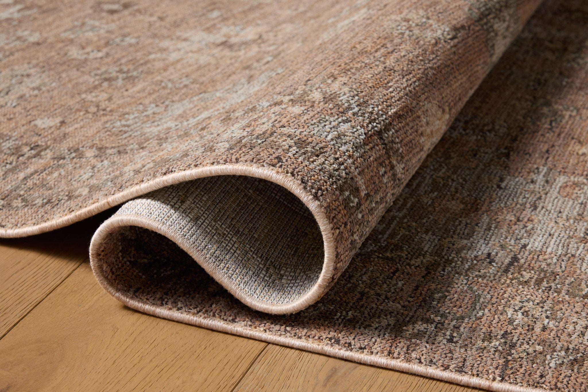 Loloi Priscilla Blush / Multi Rug White Cliff Studio Area Rugs