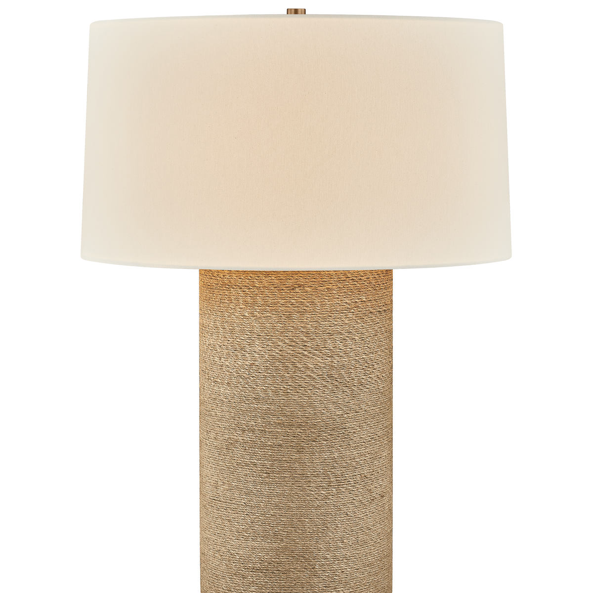 Troy Lighting Roan Table Lamp in Patina Brass - Detail Close-Up