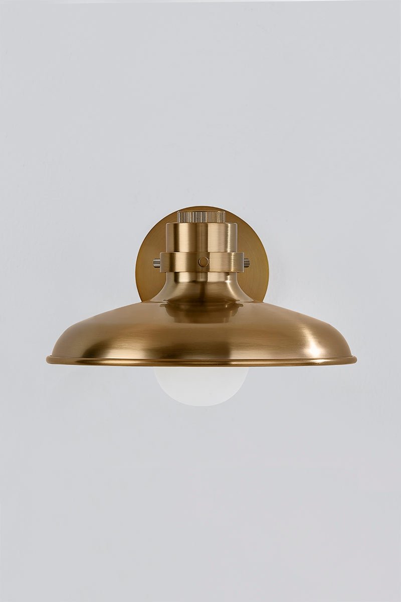 Louis Wall Sconce in Patina Brass