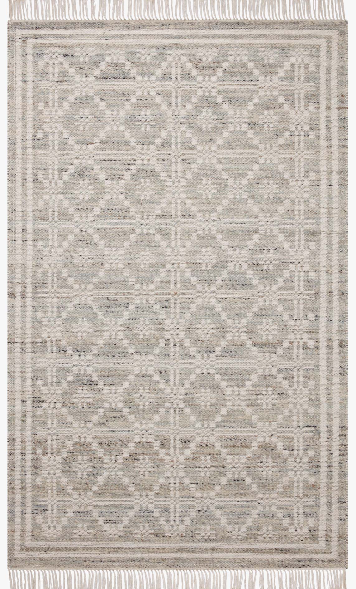 Angela Rose x Loloi Rivers Lagoon / Ivory Rug White Cliff Studio Area Rugs
