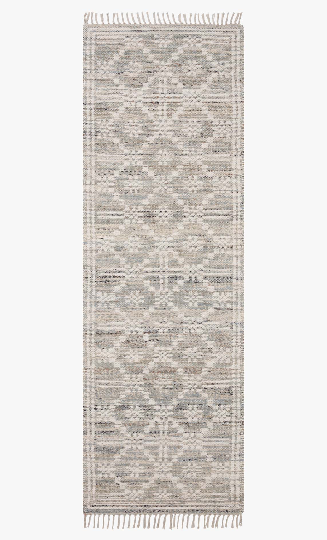 Angela Rose x Loloi Rivers Lagoon / Ivory Rug White Cliff Studio Area Rugs