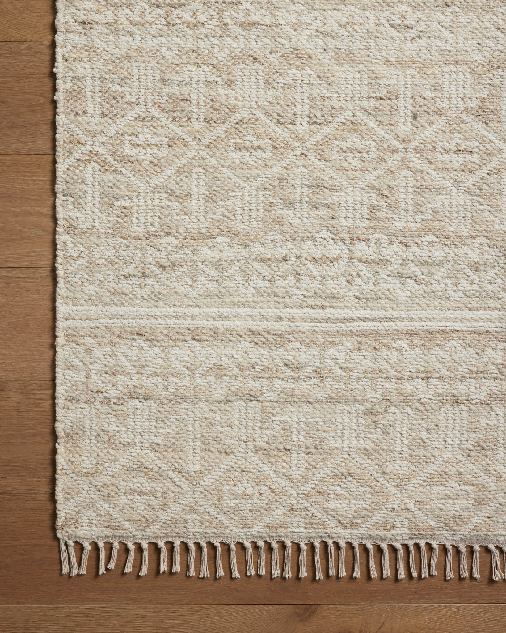 Angela Rose x Loloi Rivers Sand / Ivory Rug White Cliff Studio Area Rugs