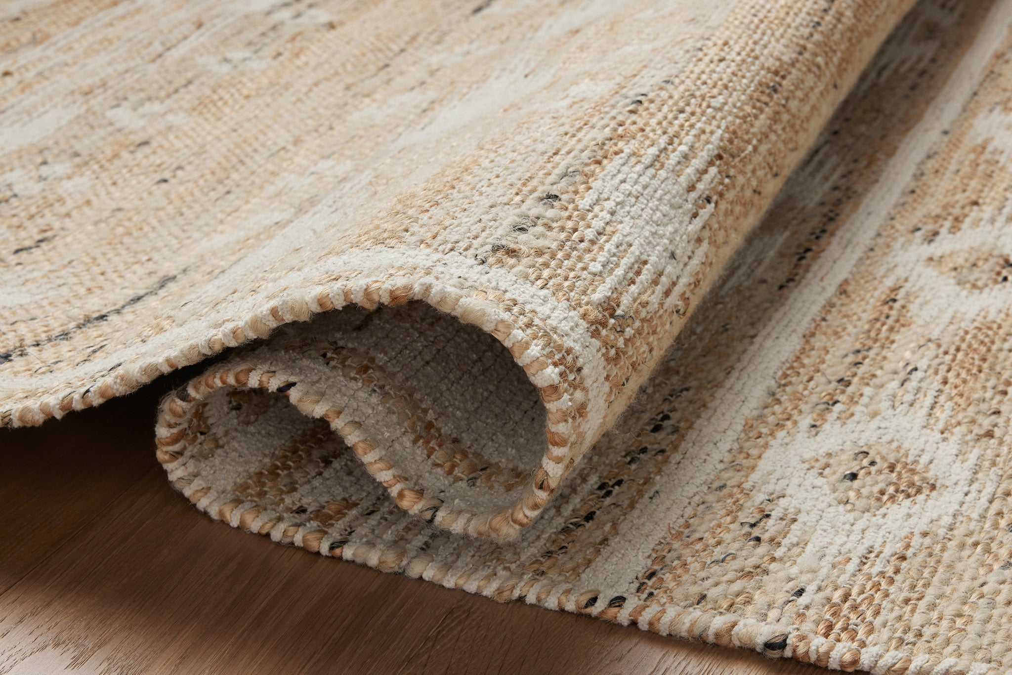 Angela Rose x Loloi Rivers Natural / Ivory Rug White Cliff Studio Area Rugs