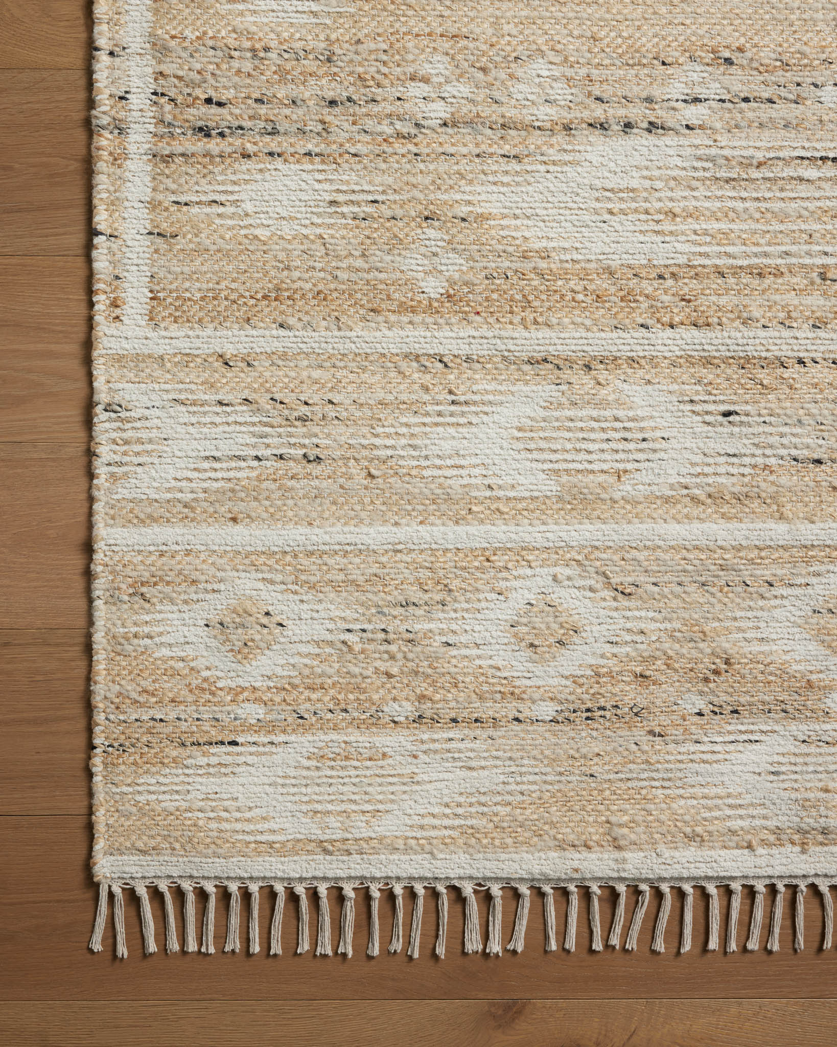 Angela Rose x Loloi Rivers Natural / Ivory Rug White Cliff Studio Area Rugs