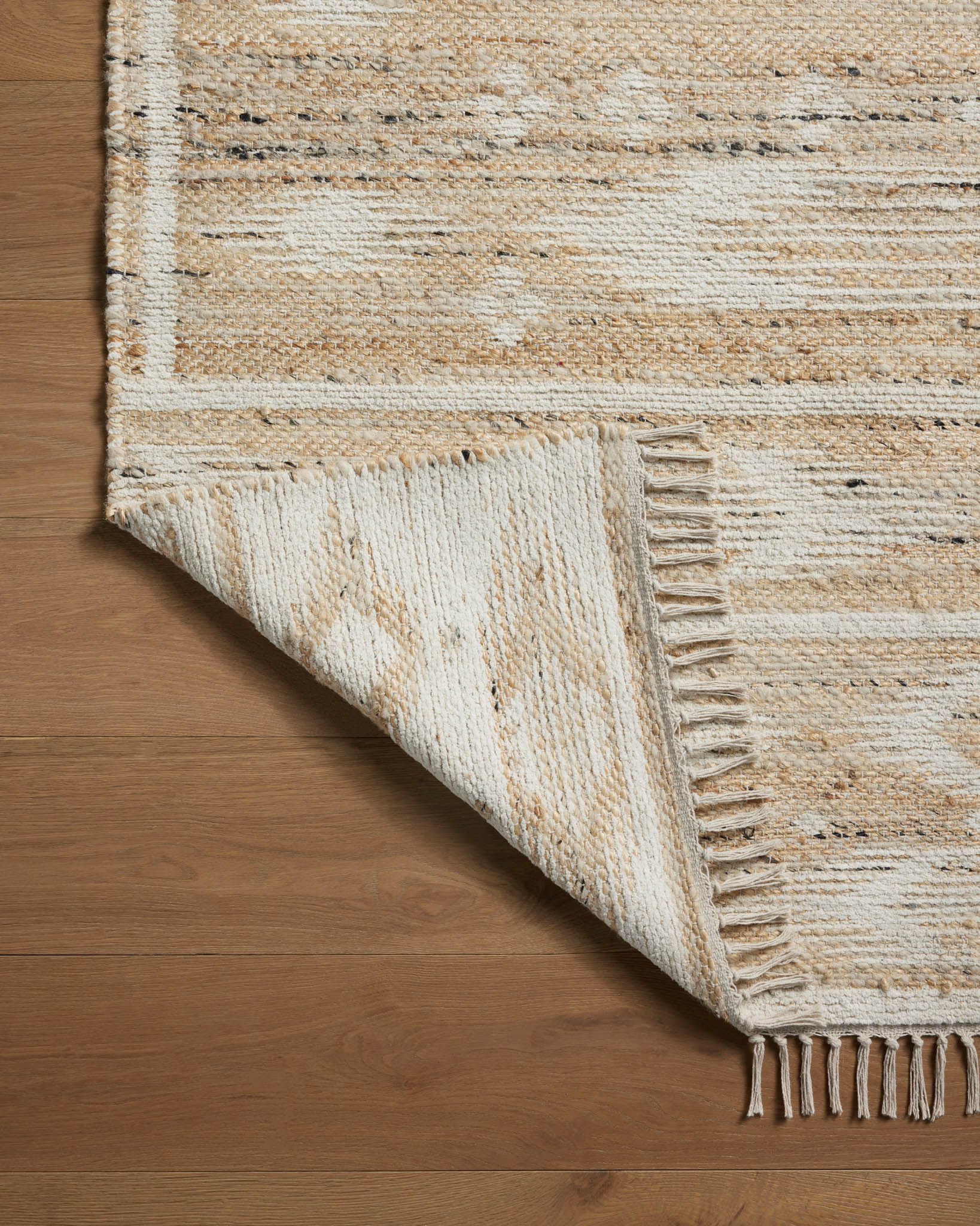 Angela Rose x Loloi Rivers Natural / Ivory Rug White Cliff Studio Area Rugs