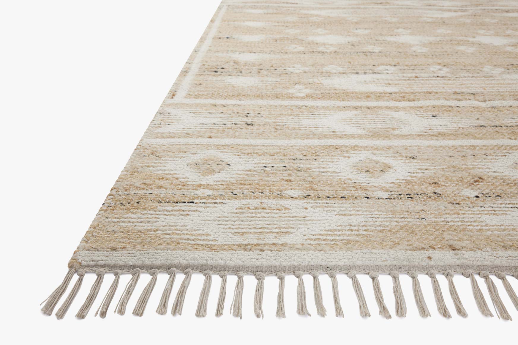 Angela Rose x Loloi Rivers Natural / Ivory Rug White Cliff Studio Area Rugs