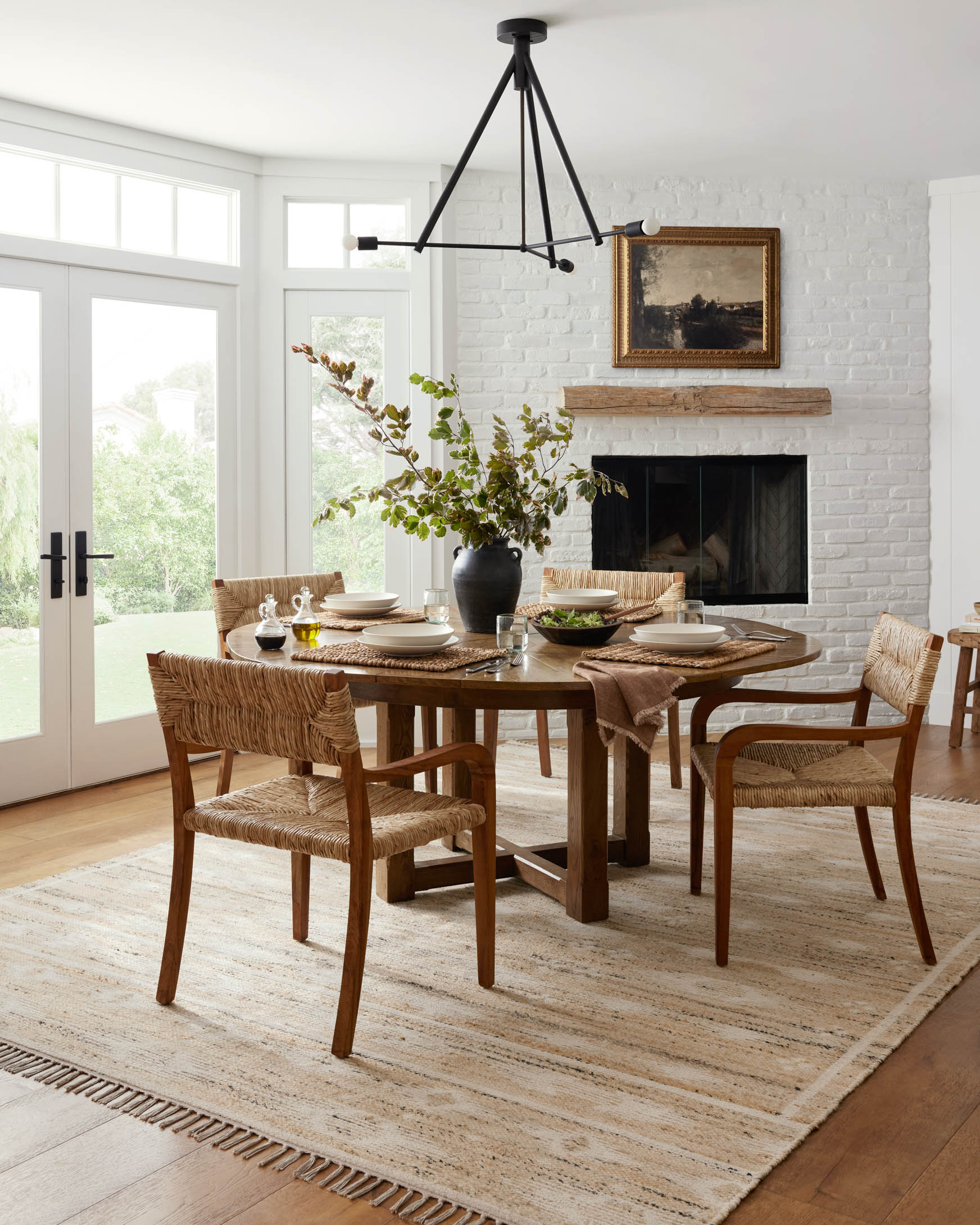 Angela Rose x Loloi Rivers Natural / Ivory Rug White Cliff Studio Area Rugs