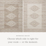 Angela Rose x Loloi Rivers Lilac / Ivory Rug White Cliff Studio Area Rugs