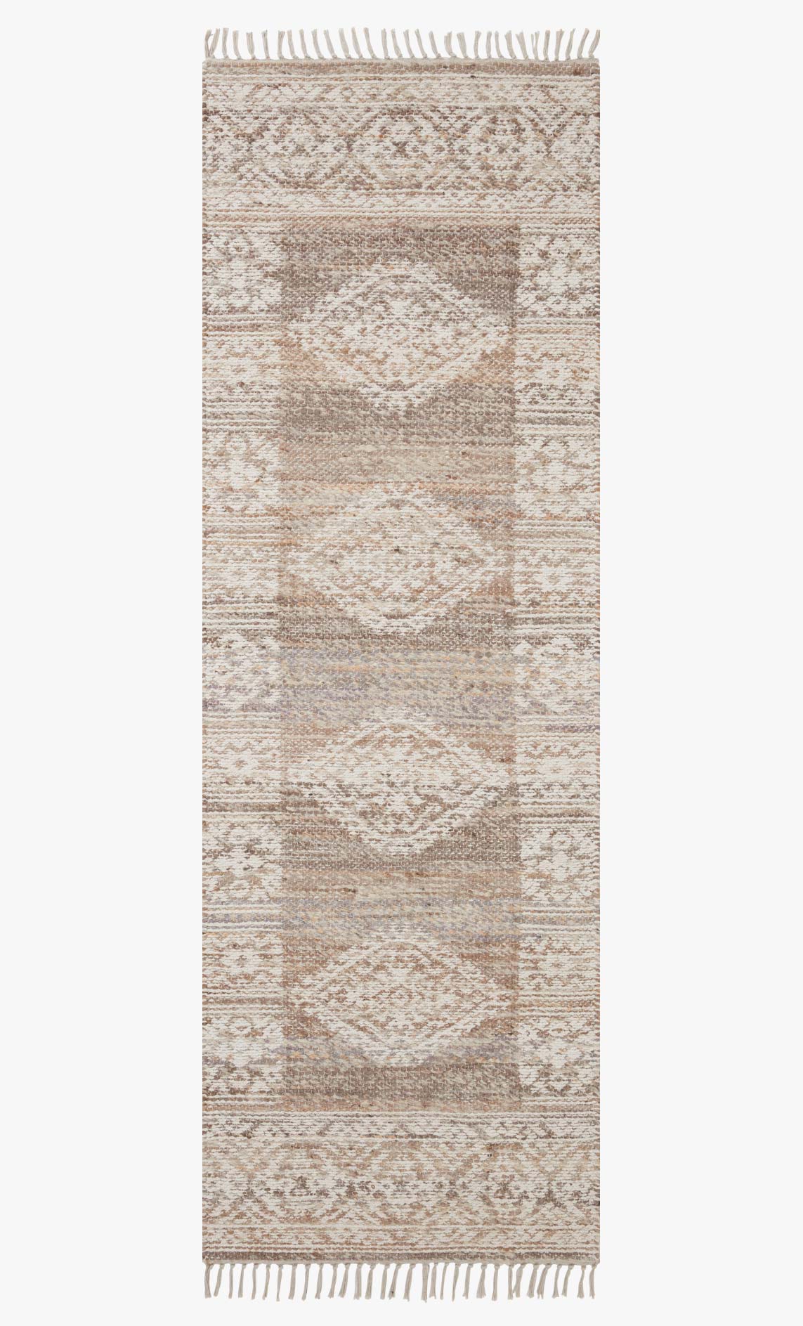 Angela Rose x Loloi Rivers Lilac / Ivory Rug White Cliff Studio Area Rugs