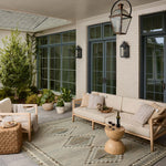 Loloi Saylor Ivory / Granite Rug White Cliff Studio Area Rugs