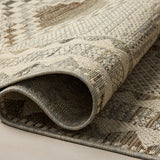 Loloi Saylor Ivory / Granite Rug White Cliff Studio Area Rugs