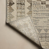 Loloi Saylor Ivory / Granite Rug White Cliff Studio Area Rugs