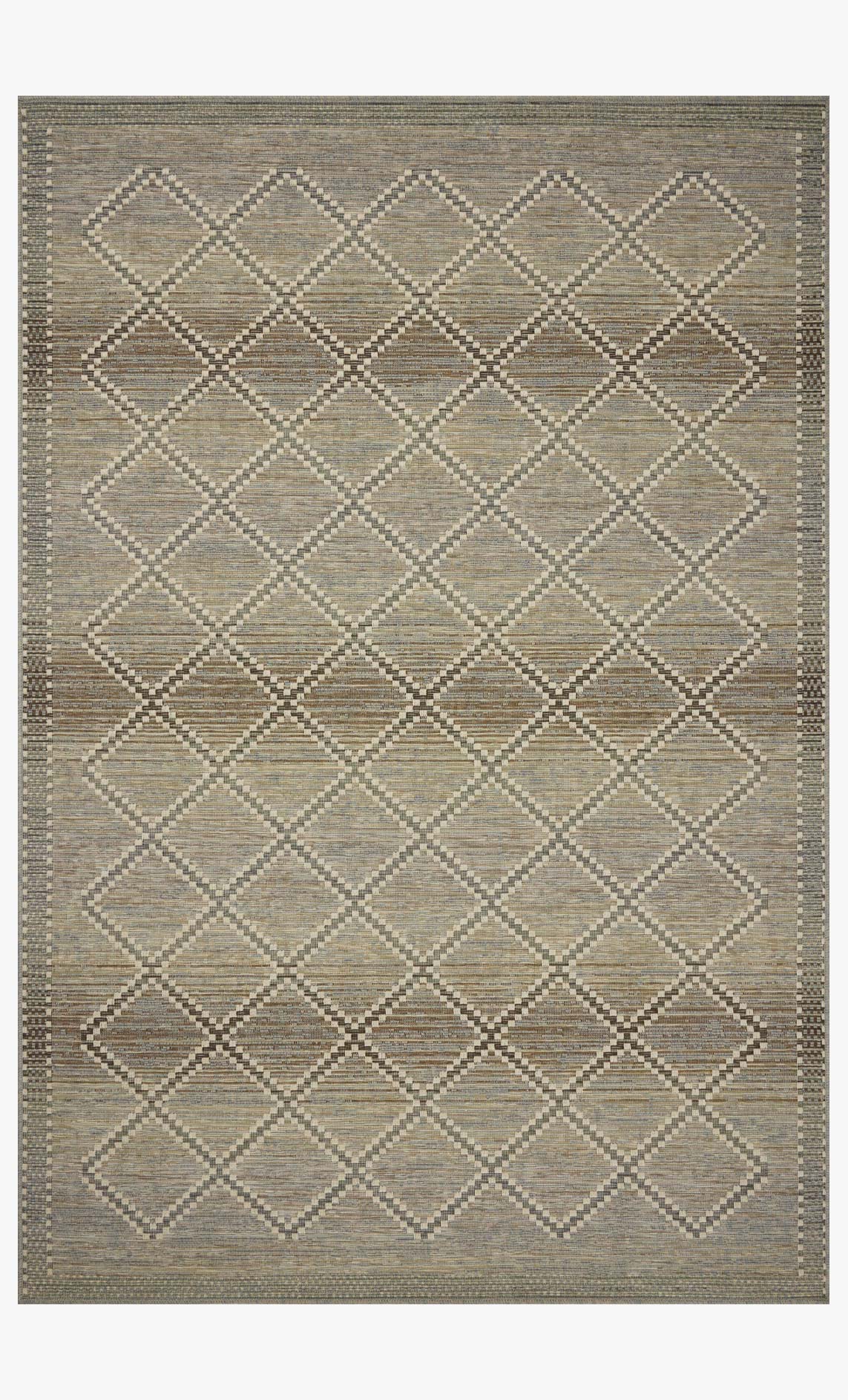 Loloi Saylor Stone / Ivory Rug White Cliff Studio Area Rugs