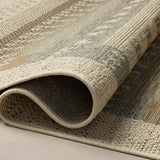 Loloi Saylor Ivory / Earth Rug White Cliff Studio Area Rugs